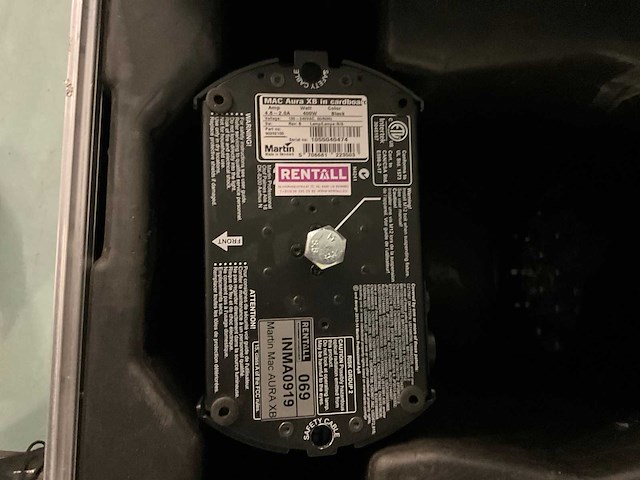 Martin aura xb led wash light in flightcase (4x) - afbeelding 10 van  10