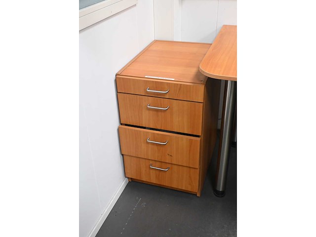 Martin cuybers duo-bureau met 2 bureaustoelen - afbeelding 3 van  7
