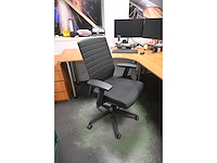 Martin cuybers duo-bureau met 2 bureaustoelen - afbeelding 4 van  7
