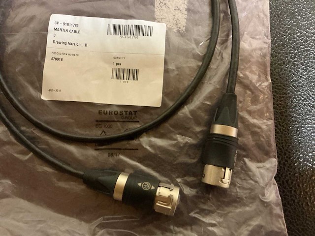 Martin ethercon kabel neutrik 1,2m diverse kabels (10x) - afbeelding 3 van  4