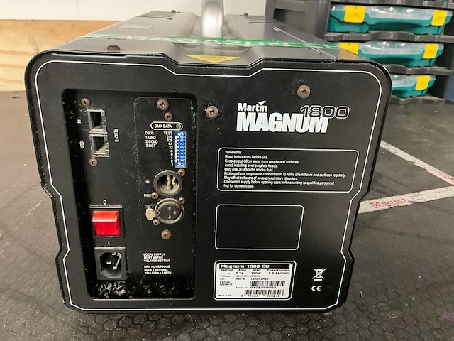 Martin jem magnum 1800 rookmachine - afbeelding 5 van  6