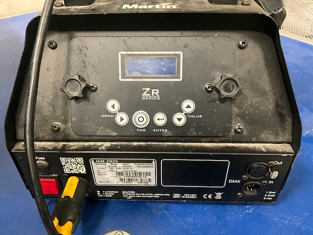 Martin jem zr25/magnum club rookmachine (2x) - afbeelding 9 van  12