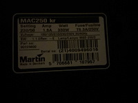 Martin mac250krypton moving head (2x) - afbeelding 2 van  11