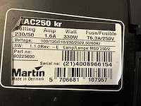 Martin mac250krypton moving head (2x) - afbeelding 10 van  11