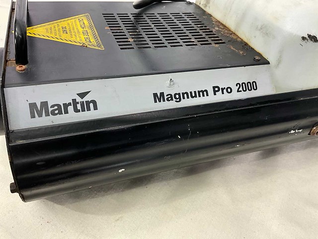 Martin magnum pro 2000 rookmachine - afbeelding 4 van  6