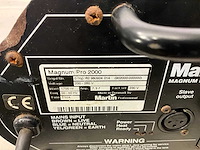 Martin magnum pro 2000 rookmachine - afbeelding 6 van  6