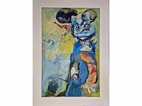 Martin nouwens - acryl / oliekrijt - 110 x 80