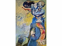 Martin nouwens - acryl / oliekrijt - 110 x 80 - afbeelding 2 van  3