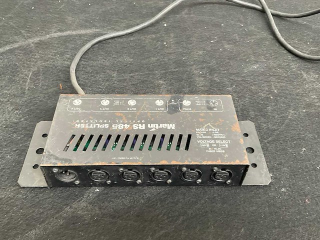 Martin rs 485 dmx splitter (18x) - afbeelding 2 van  3