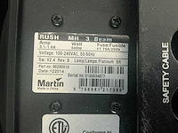 Martin rush mh3 beam-movinghead (4x) - afbeelding 4 van  5