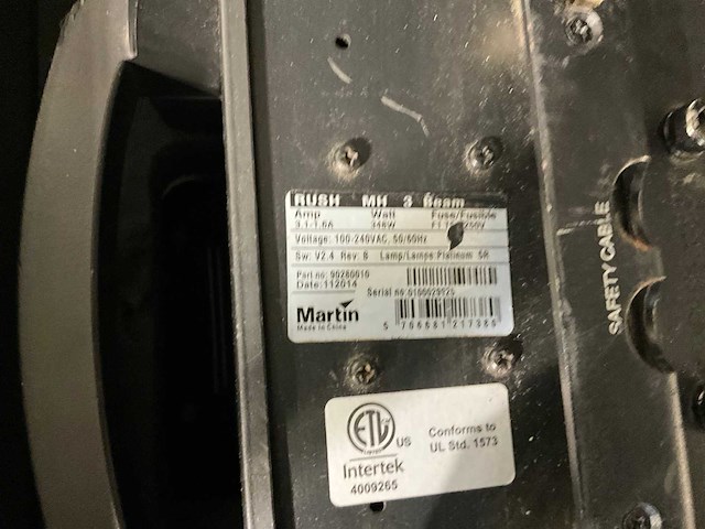 Martin rush mh3 movinghead (6x) - afbeelding 2 van  8