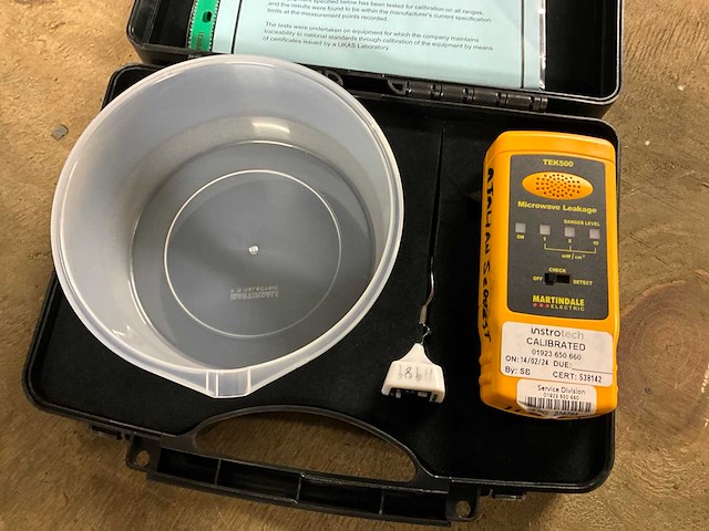 Martindale tek500 microwave lekdetector - afbeelding 2 van  6