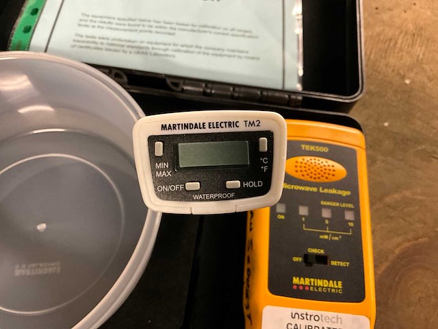 Martindale tek500 microwave lekdetector - afbeelding 4 van  6