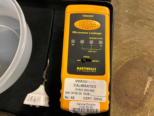 Martindale tek500 microwave lekdetector - afbeelding 2 van  3