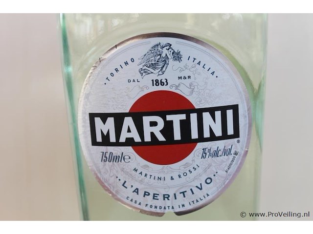 Martini - 75 cl - winkelverkoopprijs € 8.95 - afbeelding 2 van  3