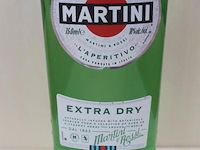 Martini extra dry - 75 cl - winkelverkoopprijs € 8.95 - afbeelding 2 van  2