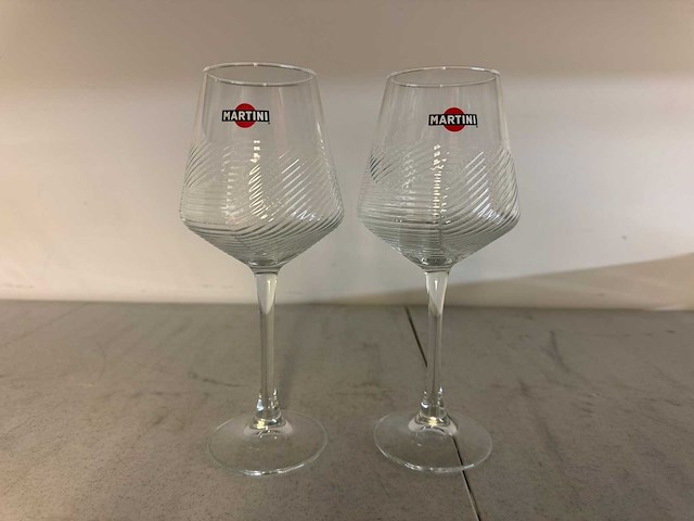 Martini glas (16x) - afbeelding 1 van  2