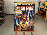 Marvel comics the invincible iron man canvas - afbeelding 1 van  5