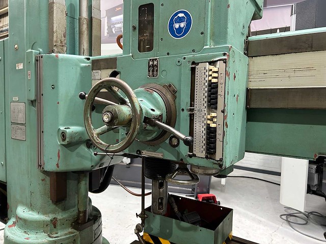 Mas - vo50-1600 - radial drilling machine - 1986 - afbeelding 4 van  9