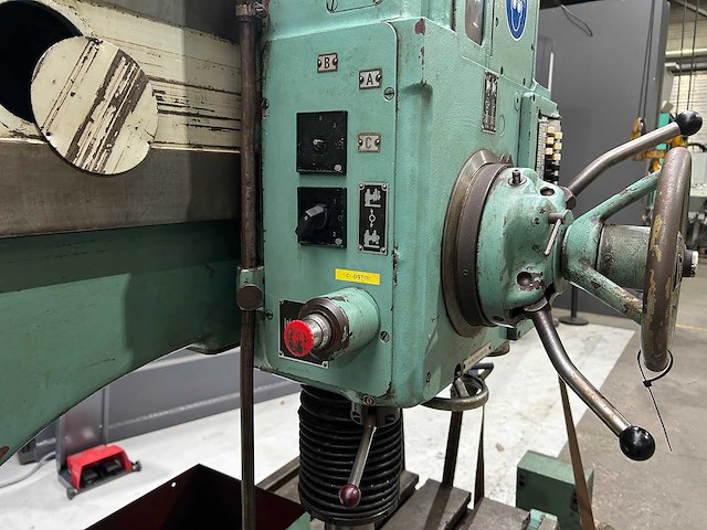 Mas - vo50-1600 - radial drilling machine - 1986 - afbeelding 5 van  9