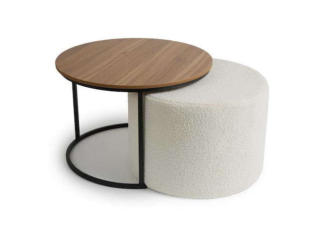 Mascot online qy3460 bijzettafel met poef - afbeelding 1 van  5