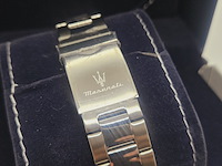 Maserati attrazione blue chronograaf herenhorloge - afbeelding 7 van  8