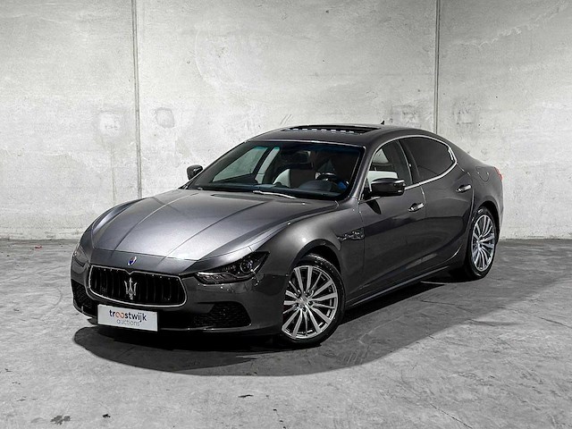Maserati ghibli 3.0 v6 330pk 2014 (origineel-nl), 7-xbs-64 - afbeelding 3 van  3
