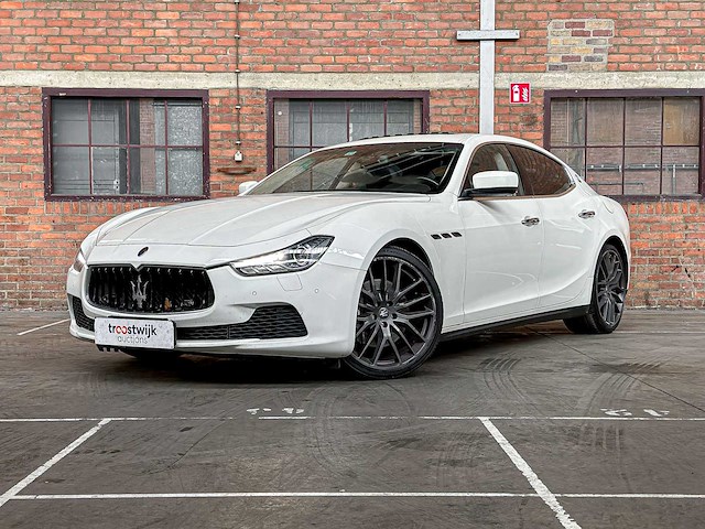 Maserati ghibli 3.0 v6 d 275pk 2015 (origineel-nl), hf-346-h - afbeelding 1 van  65