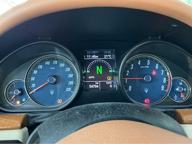 Maserati granturismo s mc-shift | 4.7 v8 | 2008 | youngtimer | 440 pk | mc-shift | 55.000 km | btw auto - afbeelding 12 van  33