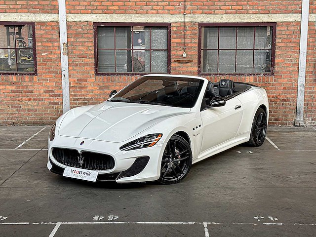 Maserati mc stradale gran cabrio 4.7 v8 -mc sportline- 460pk 2015 granturismo - afbeelding 23 van  65
