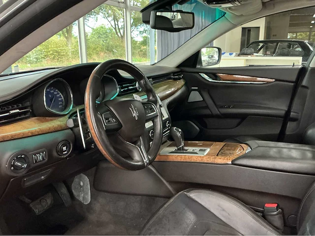Maserati quattroporte 3.8 v8 gts | italiaanse klasse, pure v8-beleving & tijdloze elegantie 2014 btw auto - afbeelding 3 van  26