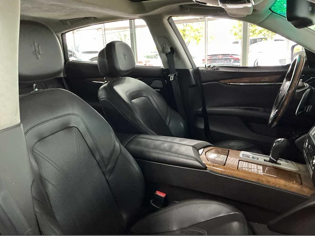 Maserati quattroporte 3.8 v8 gts | italiaanse klasse, pure v8-beleving & tijdloze elegantie 2014 btw auto - afbeelding 7 van  26