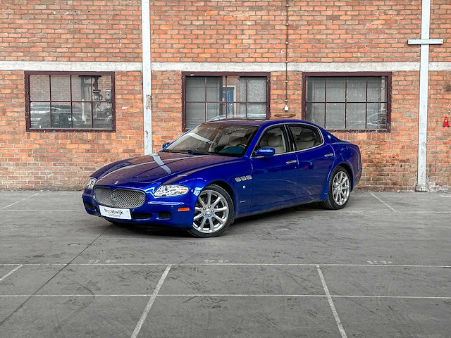 Maserati quattroporte 4.2 v8 400pk 2008 (43.000 km) youngtimer -automaat- - afbeelding 2 van  51