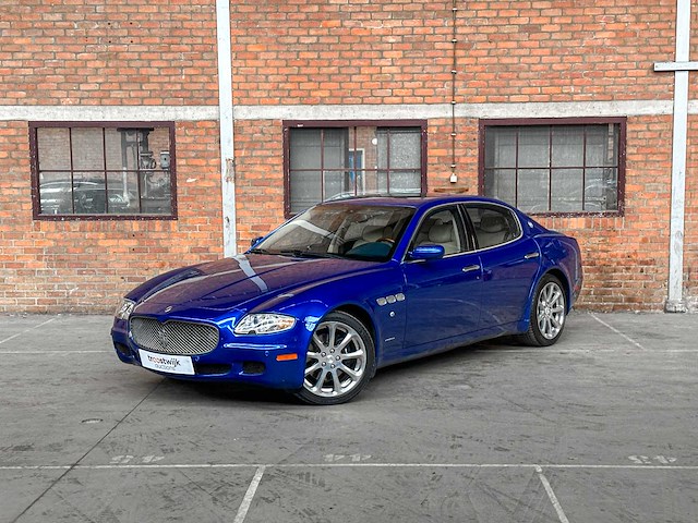 Maserati quattroporte 4.2 v8 400pk 2008 (43.000 km) youngtimer -automaat- - afbeelding 3 van  51