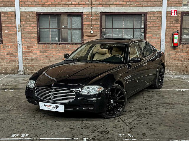 Maserati quattroporte 4.2 v8 duo select 400pk 2006, l-851-rk youngtimer - afbeelding 3 van  47