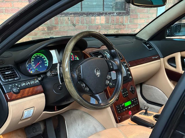 Maserati quattroporte 4.2 v8 duo select 400pk 2006, l-851-rk youngtimer - afbeelding 13 van  47