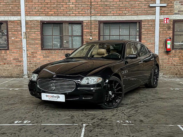 Maserati quattroporte 4.2 v8 duo select 400pk 2006, l-851-rk youngtimer - afbeelding 12 van  47