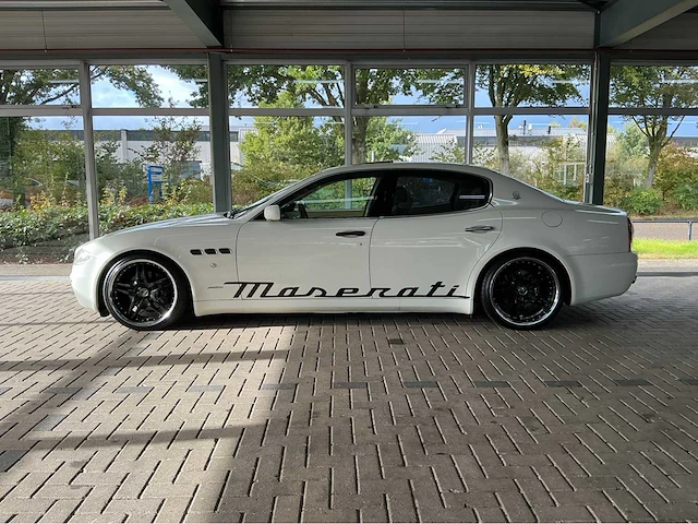 Maserati quattroporte 4.2 v8 zf | 400 pk | 2007 | youngtimer | schuifdak | navigatie | climatronic | btw auto - afbeelding 2 van  58