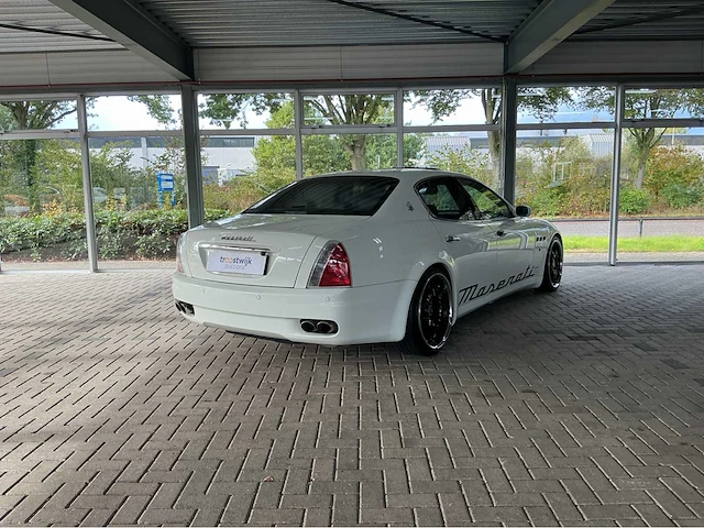 Maserati quattroporte 4.2 v8 zf | 400 pk | 2007 | youngtimer | schuifdak | navigatie | climatronic | btw auto - afbeelding 5 van  58