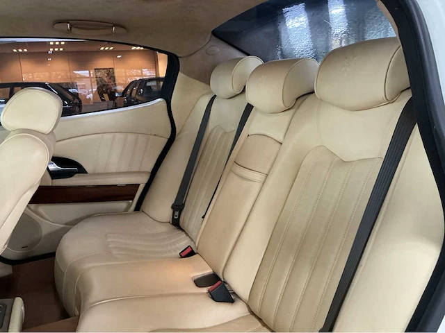 Maserati quattroporte 4.2 v8 zf | 400 pk | 2007 | youngtimer | schuifdak | navigatie | climatronic | btw auto - afbeelding 52 van  58