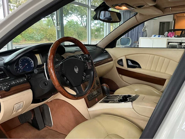 Maserati quattroporte 4.2 v8 zf | 400 pk | 2007 | youngtimer | schuifdak | navigatie | climatronic | btw auto - afbeelding 58 van  58