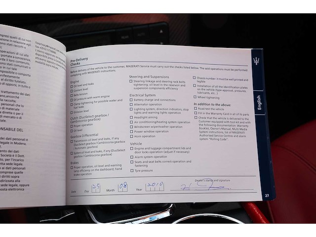 Maserati quattroporte 4.7 v8 440pk sport gts car 2010 - afbeelding 164 van  250