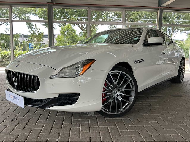 Maserati quattroporte gts 3.8 v8 531hp 2013 (carbon) (29,000 km) btw auto - afbeelding 1 van  42