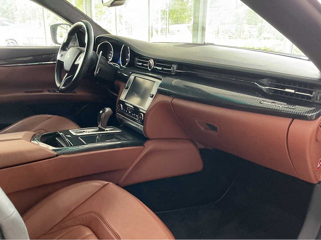 Maserati quattroporte gts 3.8 v8 531hp 2013 (carbon) (29,000 km) btw auto - afbeelding 26 van  42