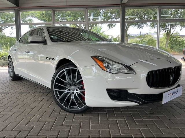 Maserati quattroporte gts 3.8 v8 531hp 2013 (carbon) (29,000 km) btw auto - afbeelding 23 van  42