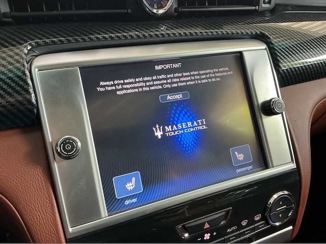 Maserati quattroporte gts 3.8 v8 531hp 2013 (carbon) (29,000 km) btw auto - afbeelding 37 van  42