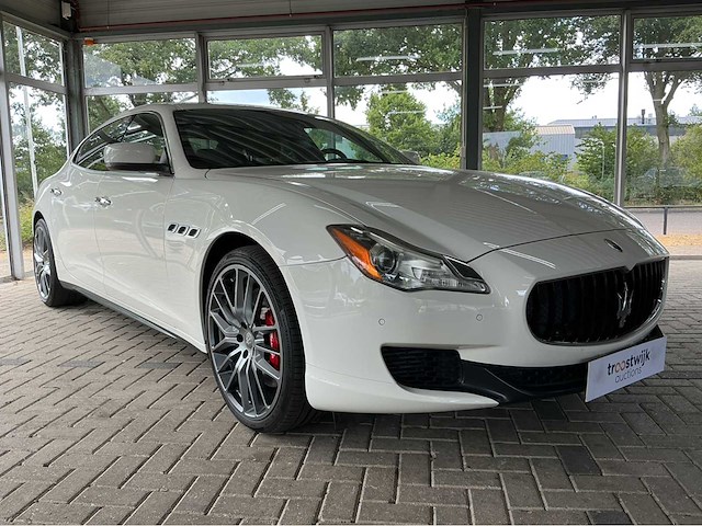 Maserati quattroporte gts 3.8 v8 531hp 2013 (carbon) (29,000 km) btw auto - afbeelding 40 van  42