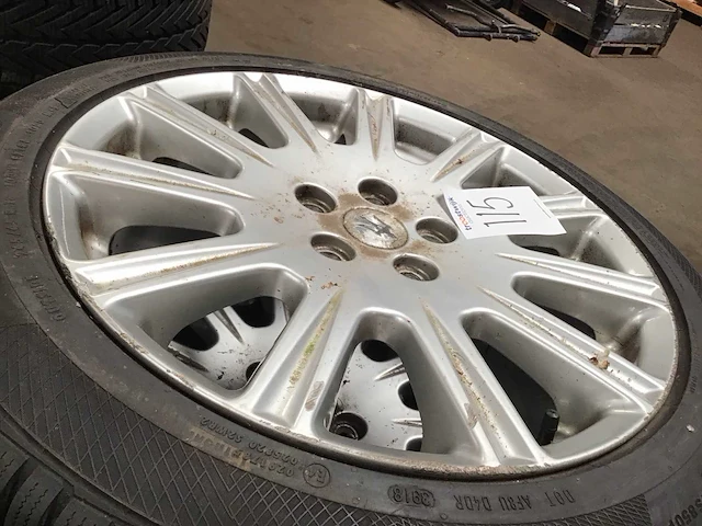 Maserati velgen met banden (4x) - afbeelding 2 van  5