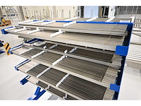 Masévon rvs glashouder transportwagen - afbeelding 4 van  5