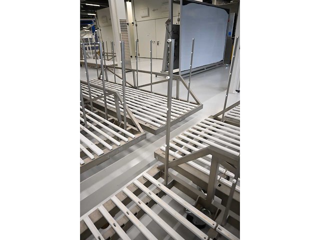 Masévon rvs glashouder transportwagen - afbeelding 5 van  5